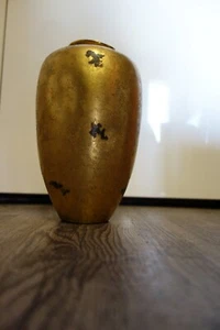 Vase CHRISTOFLE, métal à décor secret, de forme conique à épaulement renflé - Foto 1 di 14