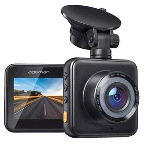 Apeman C420D Dashcam Auto 1080P Full HD Autokamera Nachtsicht Vorne & Hinten - Bild 1 von 2