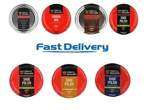 Cherry Blossom Traditional Shoe Polish Leather Shine Protect Premium 40g - Picture 1 of 10