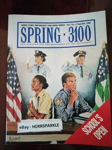 Spring 3100 New York City Police Magazine September / Oktober 1988 NYPD - Bild 1 von 3
