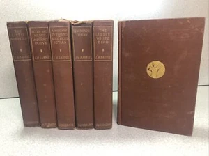 J. M. Barrie Antique Collection 1912 Rare Set of 6 Hardcover Novels Scribner's - Picture 1 of 15
