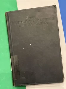 The French Revolution and Napoleon by Leo Gershoy Hardcover Book 1933 Ex Library - Picture 1 of 7