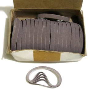 90 x Abrasive Belts Bands 7 x 9/32" for Fabric Cutting Machine (NOT Eastman !!!) - Picture 1 of 3