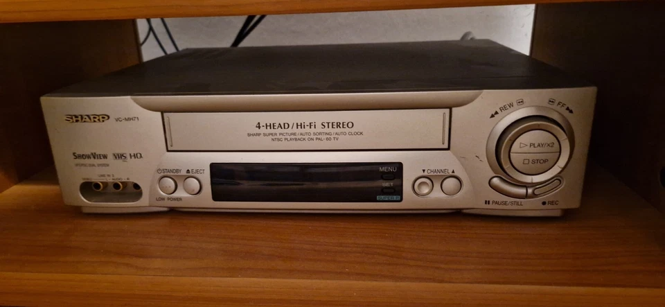 ✅ Sharp VC-MH71 Videorecorder | Hifi Stereo | 4Head | NTSC | Retro VHS Player - Bild 1 von 1