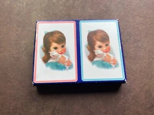 Tarjetas de juego vintage del Congreso con Francis Hook Northern Paper Mills Girl - Imagen 1 de 5