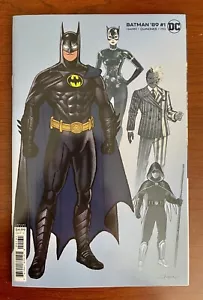 BATMAN 89 #1 2021 DC Comics Quinones 1:25 Design Card Stock Ratio Variant NM+ - Picture 1 of 1