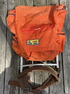 Vintage Orange/Brown Camp Trails Horizon Astral Cruiser External Frame Backpack - Picture 1 of 10