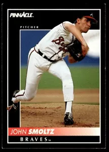 1992 Pinnacle John Smoltz Atlanta Braves #191 - Picture 1 of 2