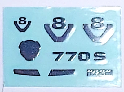 1/14 Tamiya Scania 770S Metal Transfer sheet 11421811/1421811