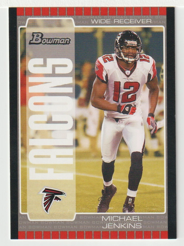 Michael Jenkins - Atlanta Falcons (NFL)  2005 Bowman Football # 95 Mint - Image 1 of 1