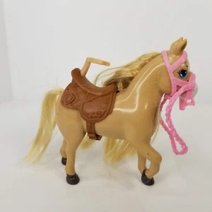 Tan Sister Modepuppe Pferd 4,5 Zoll groß Sattelzügel - Bild 1 von 11