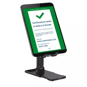 Tablet Alcatel 3T8 con Lettore Greenpass Tavolo Pro 8" App Verifica C19 Wi-Fi 4G - Foto 1 di 1