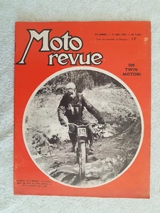 MOTO REVUE N°1641 11/5/1963 JOUBERT A MAISSE TRIAL JUNIOR - 500 TWIN MOTOBI - Picture 1 of 10