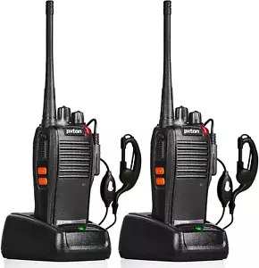 Walkie talkies recargables para adultos de largo alcance con auriculares - Picture 1 of 12