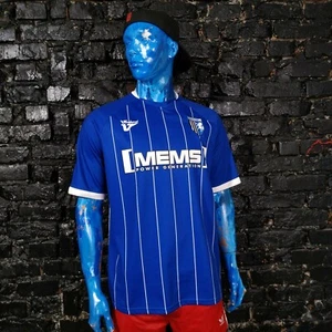 Gillingham Jersey Home football shirt 2013-2014 Blue White Vandonel Mens Size XL - Picture 1 of 12