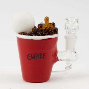 Empire Glassworks Beer Pong Mini Water Pipe - Picture 1 of 4