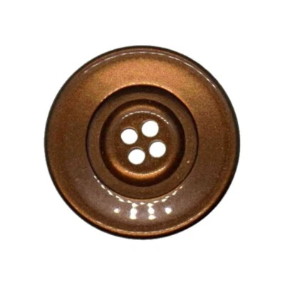 BROWN PEARLESCENT 4 HOLE BUTTONS Sizes 15mm 20mm and 25.5mm - Image 1 of 2