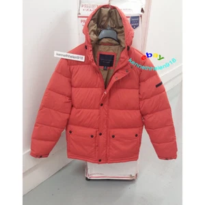 AMERICAN EAGLE OUTFITTERS GEFÜTTERTE DAUNENJACKE MANTEL ORANGE HERREN GRÖSSE MEDIUM - Bild 1 von 14