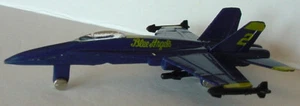 McDonnell Douglas F/A-18A HORNET Diecast Model US Navy BLUE ANGELS #2 Loose - Picture 1 of 5