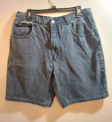 L.A. Blues Shorts, Black Mens Size 36 Loose Fit VINTAGE Y2K - Image 1 of 4