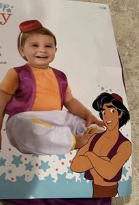 Disney Baby Aladdin 3 Piece Costume Infant Size 6 - 12 Months - Picture 1 of 3