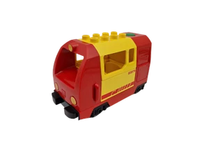 Lego® Duplo TRAIN DELUXE Electric Locomotive Complete RED - Picture 1 of 1