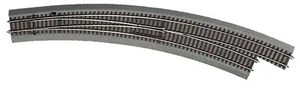 HO Scale Track - 42569 - Roco, Curved turnout right BWr9/10 - Picture 1 of 1