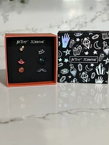Betsey Johnson Mismatched Stud Earrings - 3 Pairs - Halloween - Picture 1 of 3