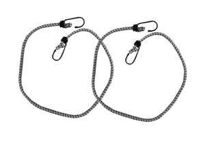 2 x Stoßgummiseil mit EDELSTAHLHAKEN 8mm x 950mm Marine Boot Yacht - Bild 1 von 1