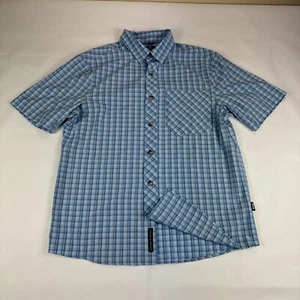 Duluth Trading Alaskan Hardgear Shirt Herren M blau Tartan belüftet Mountain Stream - Bild 1 von 11