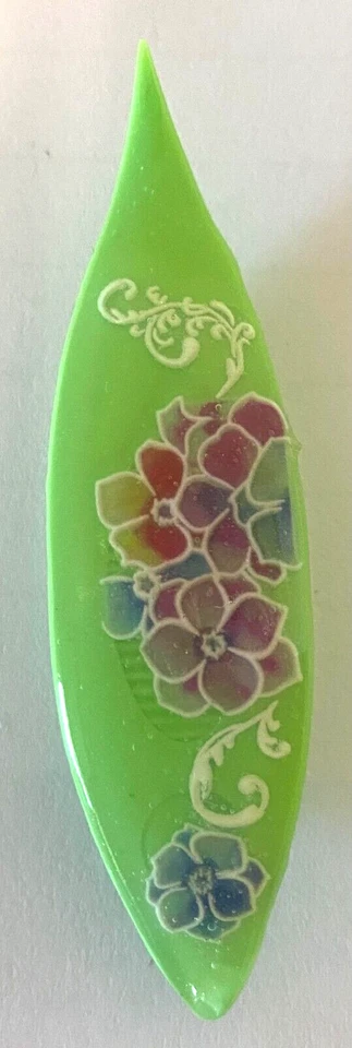 Tatting Shuttle – Hand Decoupaged - Clover or Clover LIKE Shuttle MUST READ  - Image 1 of 1