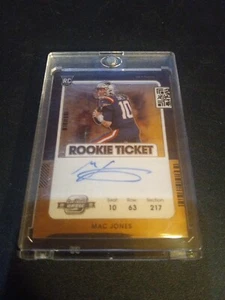 🔥 Mac Jones Rookie Ticket Auto 21 Contenders Optic RC QB #109 NE Patriots 🔥 - Picture 1 of 2