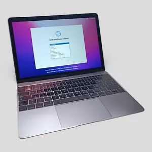 Apple Macbook 2017 Retina A1534 256GB 8GB 12" Core M3 1.1 GHz Space Gray - Picture 1 of 7
