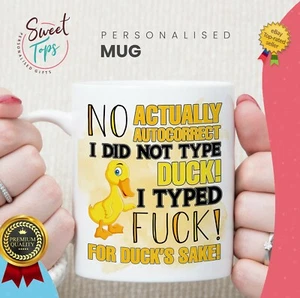 ICH HABE KEINE ENTE GETIPPT ICH HABE F**K LUSTIGES NEUHEIT GESCHENK | UNHÖFLICH | WITZ | GEBURTSTAG - Bild 1 von 1