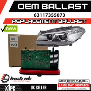 1x Xenon Headlight TMS Driver- Module 63117355073 BMW F10 F11 F07 LCI Angel eyes - Picture 1 of 3