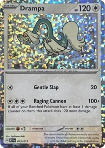 Drampa - 015/015 - Pokemon TCG McDonald's Promo 2024 - quasi nuovo - HOLO - Foto 1 di 1