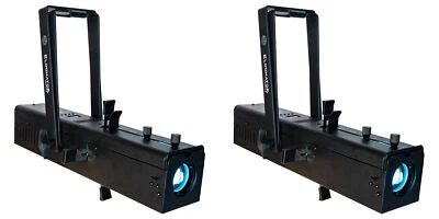 2 Eliminator American DJ IKON PROFILE Plus 40W White LED DMX RDM GOBO Projectors - Image 1 of 4