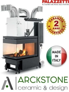 Palazzetti WT 60 3D N16 Kamin Holz natürliche Luft Strahlung 3-seitig 21,2 kW - Bild 1 von 5