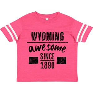 Inktastic Wyoming Awesome Since 1890 Toddler T-Shirt Cheyenne City Year Birthday - Picture 1 of 12