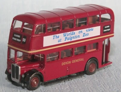 RARO CÓDIGO 3 EFE C10101 1:76 AEC REGENT III RT D/DECK BUS DEVON GENERAL EN CAJA Foto 1 de 4