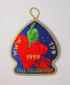 Parche de beca de otoño Alibamu Lodge 179 1999 - Consejo de área de Tukabatchee - Imagen 1 de 1