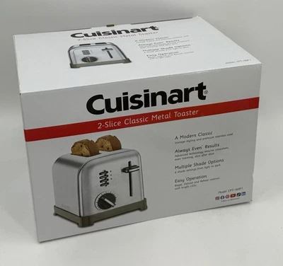 Cuisinart CPT-160P1 2-Slice Toaster Silver New in Box NIB - Image 1 of 4