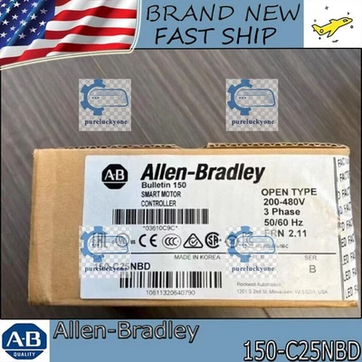 NEW IN BOX 150-C25NBD NEW PLC SMC-3 Smart Motor Controller 150C25NBD US - Image 1 of 4