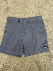 Patagonia Herren Hanf Shorts blau Flatfront leichte Bio Baumwolle Gr. 31 - Bild 1 von 6