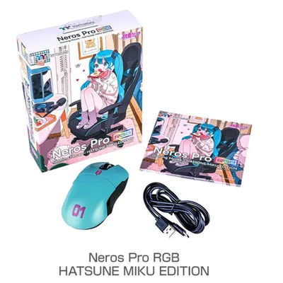 Thermaltake Wired Gaming Mouse Neros Pro RGB HATSUNE MIKU EDITION JAPAN NEW - Image 1 of 4