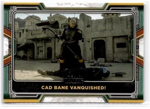 2022 Topps Star Wars: The Book of Boba Fett #94 Cad Bane Vanquished! - Picture 1 of 2