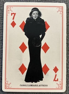 Carole Lombard - Panini Golden Age Playing Card I349 - Bild 1 von 2