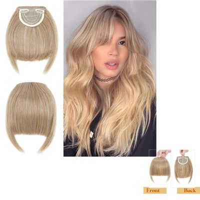 Haarverlängerung Pony Clip in Extensions Echthaar, Haarverlängerung, Haare, B... - Bild 1 von 2