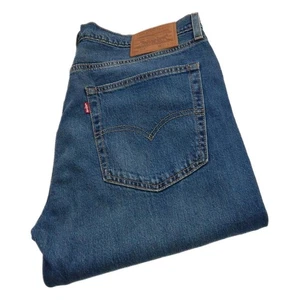 Levi Lot 512 Tapered Jeans Slim Stretch Waist 36 Leg 32 W36 L32 Zip Fly (Q6792) - Picture 1 of 11