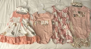 Baby Mädchen Kleinkind Neu Paket Cowgirl Pferd Outfits 3M - Bild 1 von 14